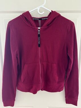 Calvin Klein Performance Zip-Up Hoodie with Pockets